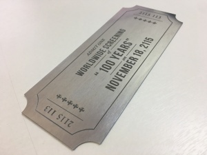 Гравировка на алюминии