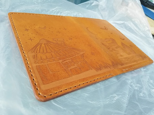 Лазерная гравировка на коже. Подарочная гравировка на заказ