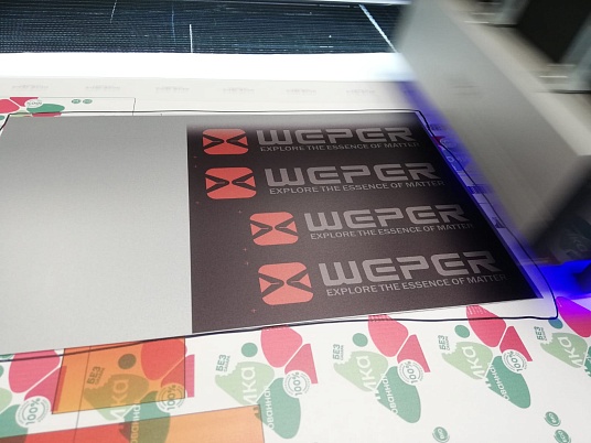 Шильдики из анодированного алюминия - сатин