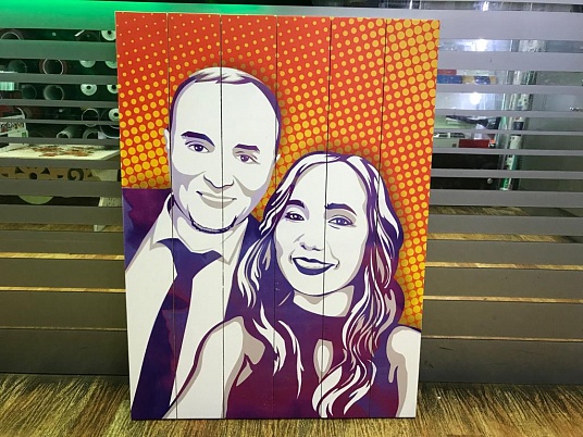 Картины на досках