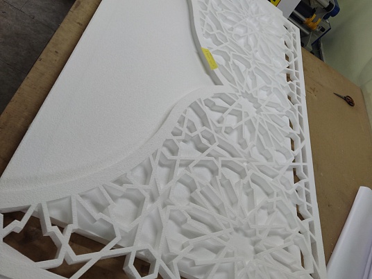 Лазерная резка пенопласта