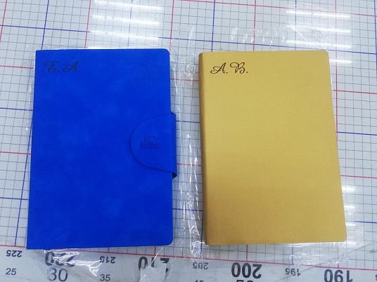 Гравировка на ежедневнике