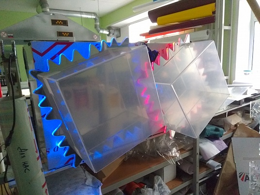 Изготовление модели помольной установки