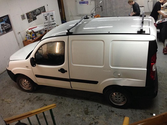 Брендирование а/м Фиат Добло, для компании Lely