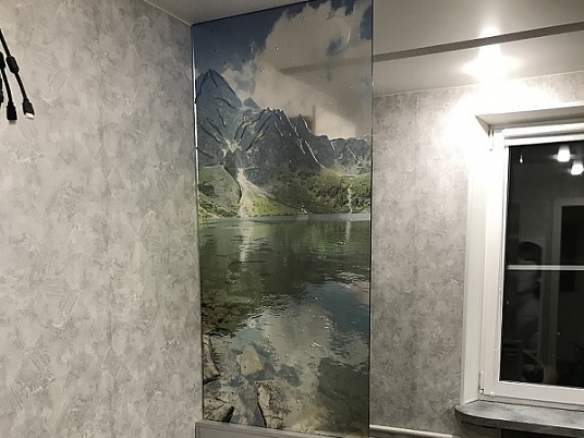 Перегородка с подсветкой