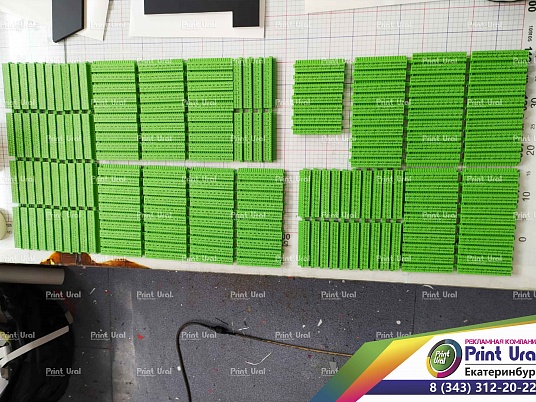 Уф печать на пластиковых изделиях