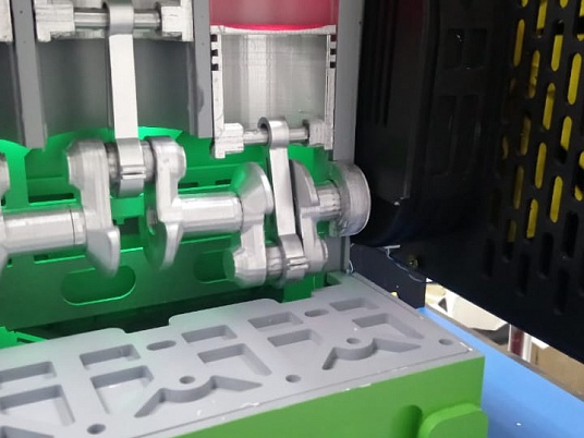 Макет дизельной электростанции